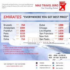 Promo Emirates Datang Lagi Hanya Sampai 24 Maret 2015 Booking Segera Info 021 55780317 021 53161608 Dunia Jenis