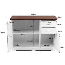 Dresser with media storage ~ bestdressers 2017. Generic Buffet Storage Cabinet Console Table Kitchen Sideboardd Home Furni W 2 Drawers