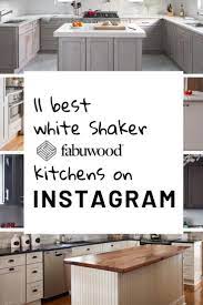 11 Best Kitchens With White Cabinets On Instagram White Kitchen Cabinets Building A Kitchen Kitchen Remodel