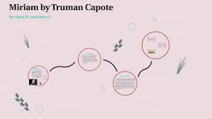 Miriam by Truman Capote by haley spurlin