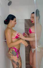 Gabriela Belt aka gabybelt13 OnlyFans - Shower time with my best friend  @sweet sofia12 - XXX shemale video available for online viewing on X-tg.