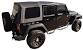 White Jeep Wrangler 4 Door