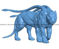 Displacer Beast B003470 File Stl Free Download 3d Model For Cnc And 3d Printer Download Free Stl Files In 2020 Stl Lion Sculpture 3d Art