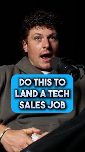 The Secret To Landing A Job In B2B Tech Sales #sales #techsales