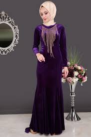 Kadife Modasi Kolyeli Kadife Balik Abiye Elbise Mor Urun Kodu Ygs5099 129 90 Tl Kadife Elbise Mor