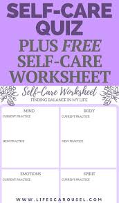 Self Care Assessment To Find Balance In Your Life Self Care Worksheets Finding Balance Self Help