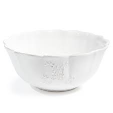 Saladier Bourgeoisie Blanc Vaisselle Maison Du Monde Meuble Salle A Manger