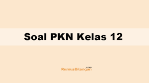 We did not find results for: Soal Pkn Kelas 12 Lengkap Dengan Kunci Jawabannya 2019