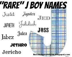 Boy names that start with the letter j have led the us popular baby names list since naming records began in 1880. Some Rare J Boy Names Boy Names Baby Boy Names Baby Name Generator