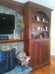 Greenwich custom furniture specializes in fabricating custom heirloom furniture. Entertainment Center Design Building And Installation Greenwich H B Woodworking Company