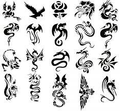 Small Dragon Tattoo Stencils Novocom Top