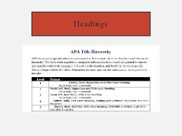 The title of the article discusses umpteen things. Department Of Language Literature Apa Th 7 Edition