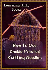 It's also a relaxing hobby that you can use to. Learning Knit Socks How To Use Double Pointed Knitting Needles Double Pointed Knitting Needles Knitting Socks Knitting Techniques