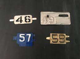 License Plate Year Tab Connecticut Rhode Island 1946 1957 Etsy Vintage License Plates License Plates For Sale Vintage Plates