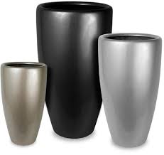 Let's start with some designer looking diy planters you can. Tall Flower Pots Ideas On Foter