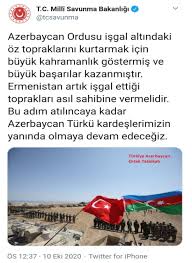 Turkiye Azerbaycan In 2020