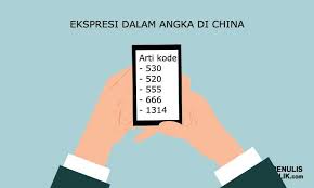 Isi tulisan kumpulan bahasa gaul chatting wajib diketahui #2. Arti Kode 530 Ekspresi Dalam Angka Di China Penulis Cilik