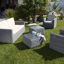 salon de jardin canape 2 tables 2 fauteuils resine tressee prix promo decoclico 1 590 00 ttc outdoor furniture outdoor decor outdoor furniture sets