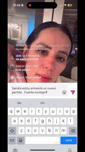 Sandra Cuevas y la propuesta de un nuevo partido