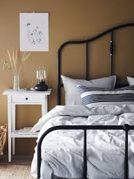 Sagstua Bed Frame Black Luroy Queen Ikea Black Bed Frame Bed Frame Black Metal Bed Frame