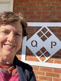 1st of many 4 patches- cut, sewn, spun and pressed.