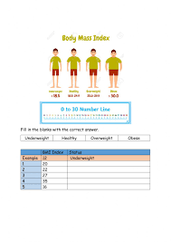 Bmi provides a reliable indicator of body fatness for most people and is used to screen for weight categories that may. Body Mass Index Worksheet