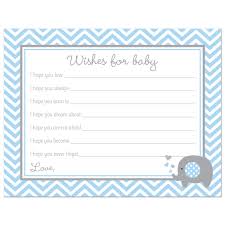 Top 120 baby shower messages and quotes. Pink Elephant Baby Shower Wishes For Baby Cards 48 Count Walmart Com Walmart Com