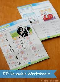Diy Reusable Worksheets Great For Extra Practice Preschool Learning Elementary School Life Kids Learning