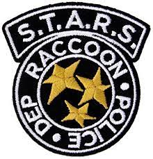 Robot Check Resident Evil Custom Velcro Patch Raccoon