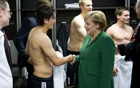 Follow him in instagram as @merkelfitness music by. Angela Merkel Apologises Over German National Team Photo