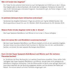 Bis wann stornierung bahn sparpreis? Db Bahnbonus Last Minute Angebote Ab 14 90 Club Floor