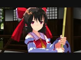 第12回mmd杯本選 霊夢 さくらを貰いに行く 霊夢 イラスト 博麗霊夢