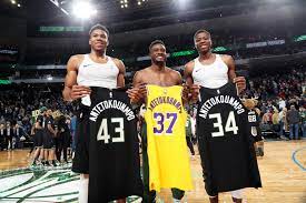 Athanasios rotimi thanasis antetokounmpo is a greek professional basketball player for the milwaukee bucks of the national basketball asso. Giannis It D Be Awesome To Team Up With Brothers In Milwaukee La Whatever Bleacher Report Latest News Videos And Highlights