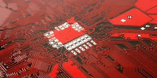 Ilustración de un chip de BIOS/UEFI con un candado roto, representando la vulnerabilidad LogoFAIL en el firmware.