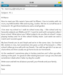 The thing is i'm not sure what to write without sounding too desperate. An Email To A New Friend Learnenglish Teens British Council