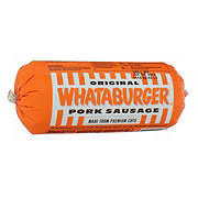 Whataburger Original Pork Sausage Shop Sausage At H E B