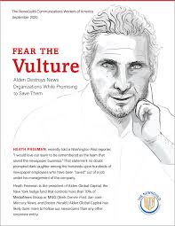 Fear the Vulture: Alden Destroys News Organizations While Promising to Save  Them « Hedgepapers « Hedge Clippers