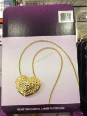 Costco is a good place to purchase diamonds and engagement rings.in the past, all their diamond engagement rings came with gia certificates, ensuring the consumer of their authenticity and value. 14kt Yellow Gold Diamond Cut Heart Pendant 18 Chain Costcochaser