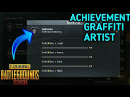 How To Complete Graffiti Artist Achievement In Pubg Mobile Youtube