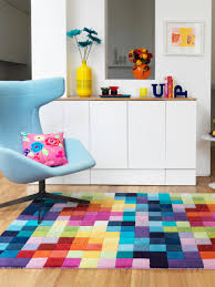Teppiche jetzt online bestellen moderne & klassische designs gemustert & einfarbig teppiche in 60 x 110 cm, 120 x 170 cm, 200 x 290 cm & mehr paypal rechnung Teppich Boxes Multicolor Teppich Wohnzimmer Bunte Inneneinrichtung Zeitgenossische Teppiche