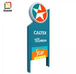 Outdoor Metal Material Stand Pylon Signage,Gas Station ...