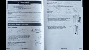 Please read before returning this product for any reason. Haier Window Air Conditioner Manual Install Guide Youtube