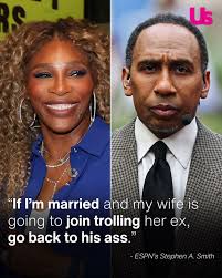 ESPN analyst Stephen A. Smith had a controversial take about Serena  Williams' surprise cameo during Kendrick Lamar's #SuperBowl halftime show,  which many found iconic — including her husband, Alexis Ohanian. See both