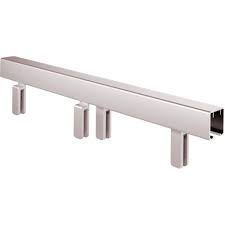 To work on the side jambs, create two cuts on the track, which is the one on the interior and another at the outer part. Delta 48 In To 60 In Frameless Mod Soft Close Sliding Shower Door Track Assembly Kit In Chrome For 1 4 In Glass Sdlms60 C R The Home Depot