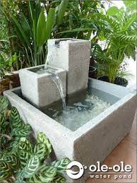 Your garden or backyard will become your favorite our outdoor fountains do not require a water line or extra electrical work. P33 Water Ponds Design Malaysia Kolam Ikan Hiasan Johor Feng Garden Pond Design Water Features In The Garden Pond Design