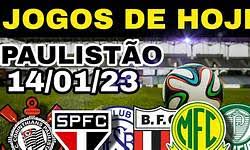 jogos campeonato paulista de hoje