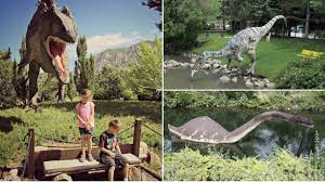 Dedicated on may 22, 1936, it contains seven dinosaur scul. A Road Trip 65 Million Years In The Making Oregon Vacation Trip Dinosaur Park