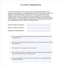 Asking for feedback is common in the workplace, and it can be easy if you take the right steps. Free 8 Employee Evaluation Templates In Pdf Ms Word