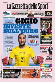 For download la gazzetta dello sport logo, please select link Gazzetta Front Page Donnarumma An Unemployed Is Goalkeeper For Italy National Team Pioli And Milan Enjoy Advantage