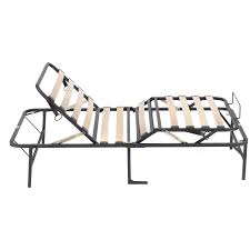 Similar to dreamcloud's mattress, your adjustable bed frame will also ship in a box the height of a for those of you who go with a split king bed frame, you can take a look at your owner's manual to learn sometimes adjustable bed frames can be disruptive and loud, but we think the dreamcloud. Pragmabed Simple Adjust Head And Foot Wood Slat Manually Adjustable Foundation Walmart Com Walmart Com